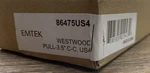 Emtek 86475US4 3-1/2" Westwood Cabinet Pull Satin Brass. Fixed Price $16.99.