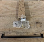 Baldwin 4433190 Gramercy 12" Center To Handle Cabinet Pull *read*. Fixed Price $35.99.