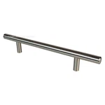 (10-PACK) Jeffrey Alexander 206SN Satin Nickel 8" Bar Pull Cabinet Handles 5"CC. Fixed Price $39.99.