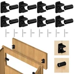 8 Pairs Black False Cabinet Front Clip Drawer Sink Tip Out Snap Screwdrivers. Fixed Price $18.31.