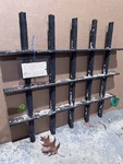 Authentic - Vintage Original Prison Bars From Jail Cell Trenton State Nj. Fixed Price $599.99.