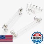 Ceymio 6 Pack Glass Handles Pulls For Cabinets Drawers, Kitchen. Fixed Price $87.23.
