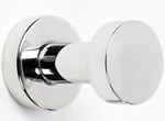 Alno A8980-PN Euro 7/8" Contemporary Single Solid Brass Small Bathroom Robe Hook. Fixed Price $16.00.