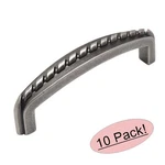 *10 Pack* Cosmas Cabinet Hardware Weathered Nickel Rope Handle Pulls #228-3WN. Fixed Price $18.03.