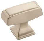 Amerock BP535342 Nickel Mulholland 1-1/2" Rectangular Cabinet Knob. Fixed Price $12.21.
