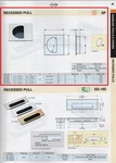 Sugatsune #SP-35/PB Recessed Flush Pull, Polished Brass Face, 35MM Bore Diameter. Fixed Price $6.95.