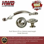 Brushed Nickel Kitchen Cabinet Pull Round Knob Or Handle Button Traditional. Fixed Price $19.86.
