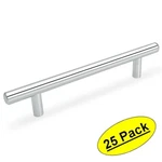 *25 Pack* Cosmas Cabinet Hardware Polished Chrome Bar Pull #305-128CH. Fixed Price $69.85.