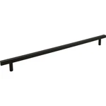 Jeffrey Alexander 845-18MB 18" C-c Matte Black Square Dominique Appliance Pull. Fixed Price $189.18.