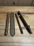 Vintage Amerock Brass Drawer Cabinet Pulls & Back Gold Patina Set Of 10 278-1. Fixed Price $25.99.