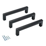 Aibeli 30 Pack Black Cabinet Handles 5 Inch Hole Assorted Sizes , Colors. Fixed Price $105.51.