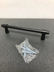Amerock BP36859FB Destine 5-1/16" Bar Cabinet Pull Matte Black. Fixed Price $12.43.