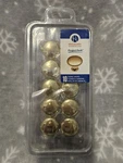 Hickory Hardware Project Pack. 10 Polished Brass Cabinet Knobs. VP14255-3. Fixed Price $15.83.