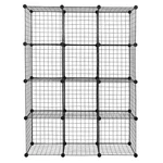 12-CUBE Organizer Storage Shelves Wire Origami. Fixed Price $48.71.