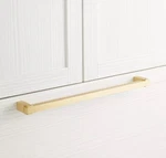 Signature Hardware 15" Hovland Solid Brass Appliance Pull - Satin. Fixed Price $19.99.