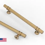 Asidrama 10 Pack 6.3 INCH(160MM) Knurled Champagne Bronze Kitchen Cabinet Handle. Fixed Price $85.35.