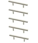 3-IN Bar Drawer Pulls Lot Of 5 Stainless Steel Cylindrical By Origin 21 Axel. Fixed Price $19.75.
