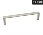 Richelieu Metal Cabinet Pull Handles 6-5/16" Brushed Nickel 10-PACK. Fixed Price $15.29.