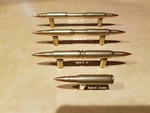 Bullet 30-06 Brass Cabinet Handles Qty 1 Flat Shipping, Any Quantity. Fixed Price $13.00.
