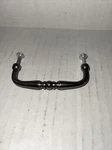 Amerock Allison Polished Solid Drawer Pull Handle & Rosettes 3" Center Lot Of 19. Fixed Price $52.00.