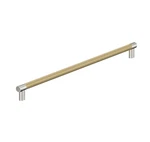Amerock Appliance Pull BP54042PNBBZ Polished Nickel Golden Champagne 24" Handle. Fixed Price $49.95.