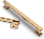 Champagne Bronze Cabinet Handles - 10 Pack 7 Inch Brushed Brass Pulls. Fixed Price $99.99.