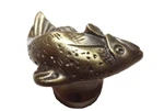 Sierra Lifestyles Drawer Cabinet Pull Knob Antique Brass 2" X 1" Lodge Rustic. Fixed Price $10.97.