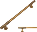 Antique Brass Cabinet Pulls 10" - Pack For Kitchen & Cupboard Hardware. Fixed Price $121.99.