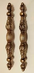 2 Vintage Belwith Bpc Antiqued Door Drawer Pulls 3/4" Borings 7 1/4" Length. Fixed Price $20.00.