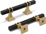 Homdiy 12 Pack 3 Inch Black Gold Cabinet Pulls Handle. Fixed Price $56.99.