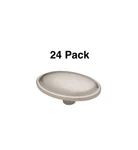 24 Pk Brainerd Lindsey 1-3/4 In. Satin Nickel Oval Cabinet Knobs. Fixed Price $17.99.