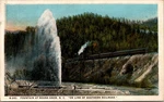 Fountain At Round Knob, N.c. "on Line Of Southern Railroad" Postcard. Fixed Price $9.75.