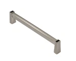 Wisdom Stone Long Island Satin Nickel/ Black Crystal Cabinet 5" Center-to-center. Fixed Price $19.99.