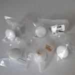 Liberty Hardware P95715C-W-C White Ceramic Round Cabinet Drawer Knobs Lot Of 6. Fixed Price $7.65.