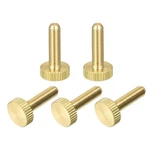 Uxcell Knurled Thumb Screws, M5X20MM Flat Brass Bolts Grip Knobs. Fixed Price $12.69.