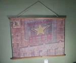 Midwest Cbk Vintage Brewery Theme Canvas Wall Hanging -perfect For Man Cave/ Bar. Fixed Price $49.95.