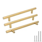 Goldenwarm Brushed Brass Pulls Hardware For Cabinets - Kitchen Draw. Fixed Price $30.00.