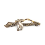 Schaub And Company 892 Nature 3-1/8" Center To Dragonfly Mother Of. Fixed Price $152.00.