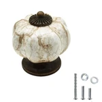 Diy Cor Hub Antique Brass Cabinet Knobs 10-PC Ceramic Set A.... Fixed Price $52.63.