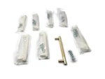 Box Of 8 Qty Amerdeco ZH0031 Gold Knurled Cabinet Pull Handle Free Fast Ship. Fixed Price $29.70.