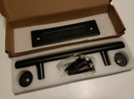 Kutir Matte Black Pull Flush Handle Set For Sliding Barn Door Hardware. Fixed Price $14.77.