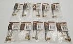 Belwith P9803 Keeler Milan Polished Brass Black Nickel Drawer Pull Handle 10PK. Fixed Price $53.95.