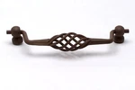 Rust Finish Kitchen Cabinet Or Furniture Bail Pull Berenson # 9983-2RU. Fixed Price $8.15.