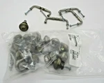 Top M1122 Essex 1-3/16" Cabinet Satin Nickel Handles. Fixed Price $18.55.