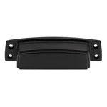 Amerock Highland Ridge 1/2" Ctr Drawer Cup Pull Black Bronze BP55318BBR. Fixed Price $12.41.