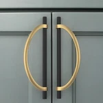 Knoklock 6 Pk Black Bronze Cabinet Pulls 7.5 INCH(192MM) Hole Centers Kitchen. Fixed Price $63.44.