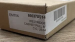 Emtek 86637US14 Westridge 8" Center Handle Cabinet Pull - Polished Nickel. Fixed Price $29.99.