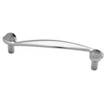 Lot Of (10) Polished Chrome Knob Hill PN0702V-CH "s-ball" Cabinet Pulls 3.75" Cc. Fixed Price $18.99.