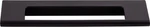 Top Knobs TK521BLK Europa Cut Out Tab Pull 5" (c-c) Flat Black. Fixed Price $16.74.