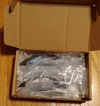 Ilyapa Box 10 Black Oil Rubbed Bronze Bow 4" Drawer Pulls, Handles W/ Screws Nib. Fixed Price $19.95.